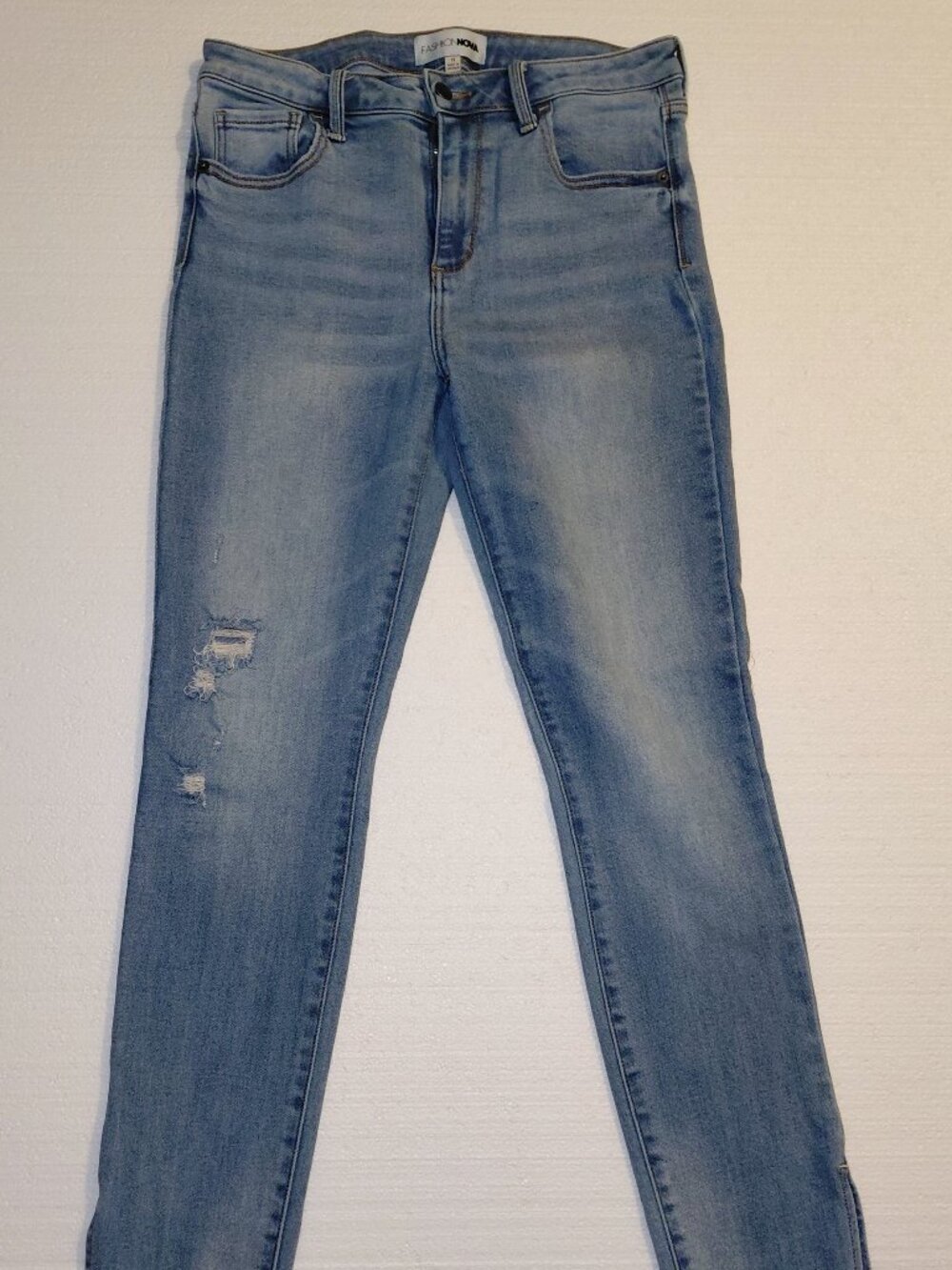Fashion Nova Mid Rise Skyscraper Jeans